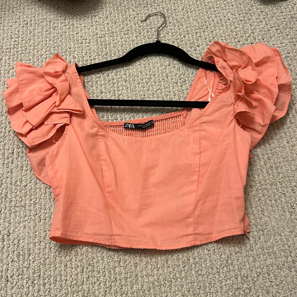 Light pink Zara top